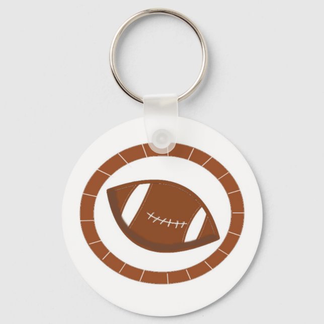 Football Game Keychain (Front)
