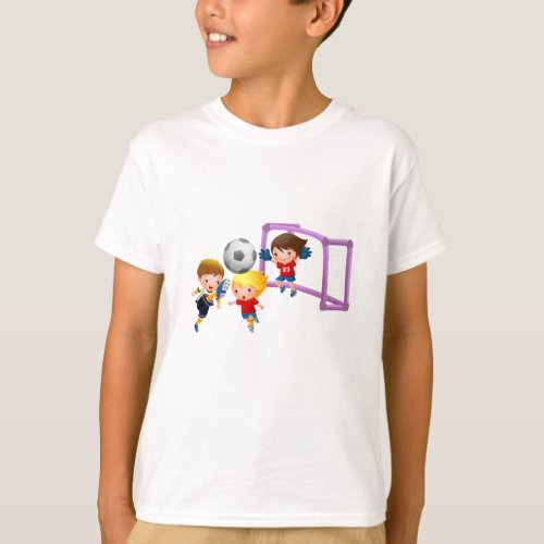 Football Game Kids T_Shirt