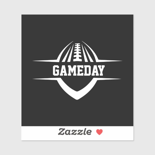 Football Gameday Sticker (Sheet)