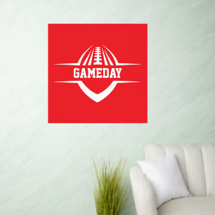Football Gameday Wall Decal