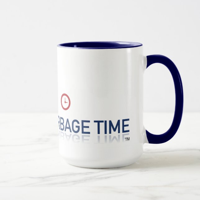 Football Garbage Time 18 oz. Coffee Mug (Right)
