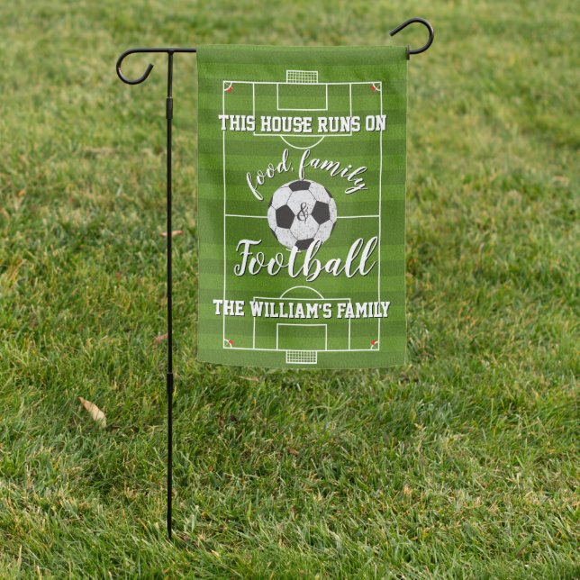 Football Garden Flag (In SItu)