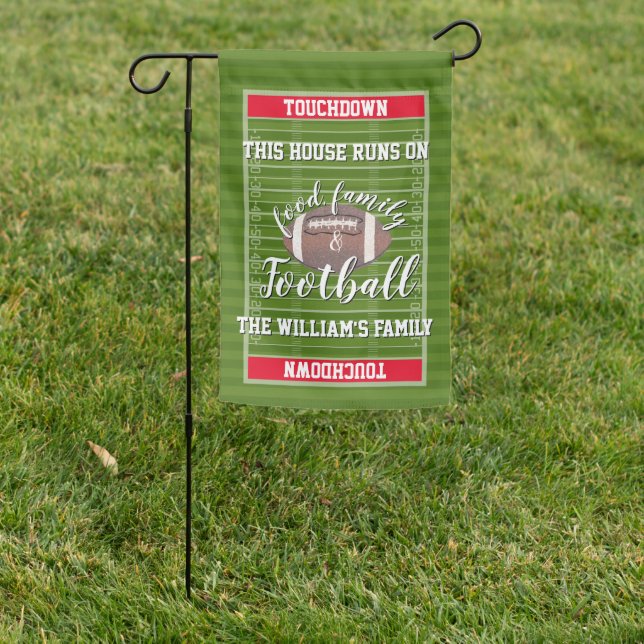 Football Garden Flag (In SItu)