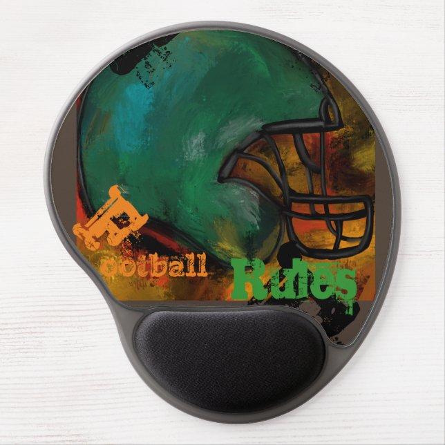 FOOTBALL GEL MOUSE PAD (Front)