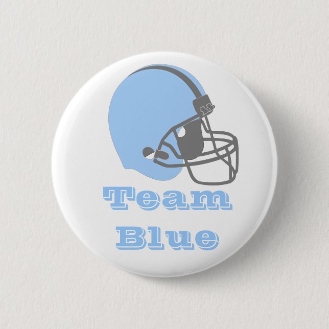 Football Gender Reveal Pins- Cast your vote! Button (Front)