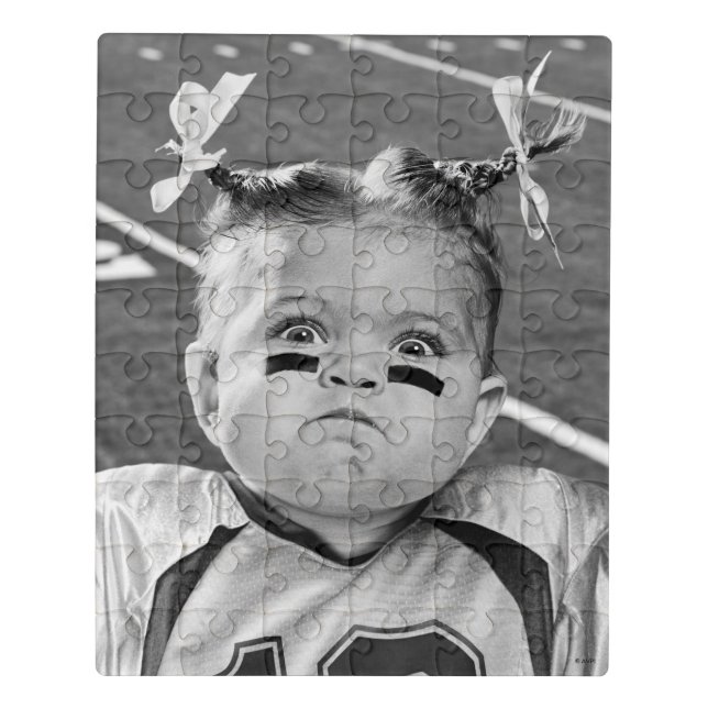 Football Girl Jigsaw Puzzle (Puzzle Vertical)