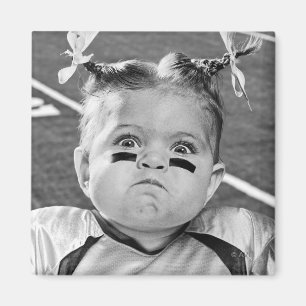 Football Girl Magnet