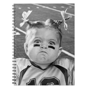 Football Girl Notebook