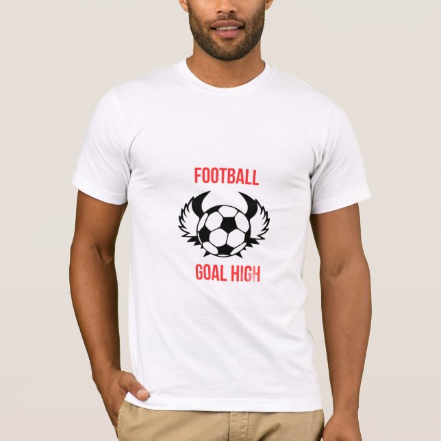 Football Goal high t-shirt (Front)