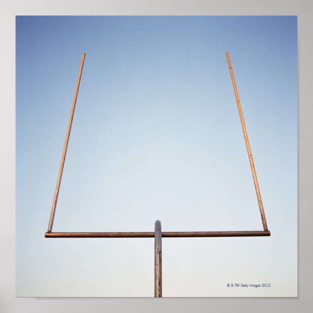 Football Goal Post Poster (Front)