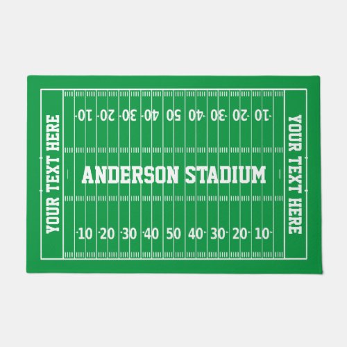 Football Gridiron Doormat