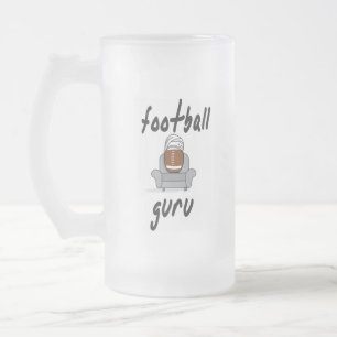 Football guru frosted mug