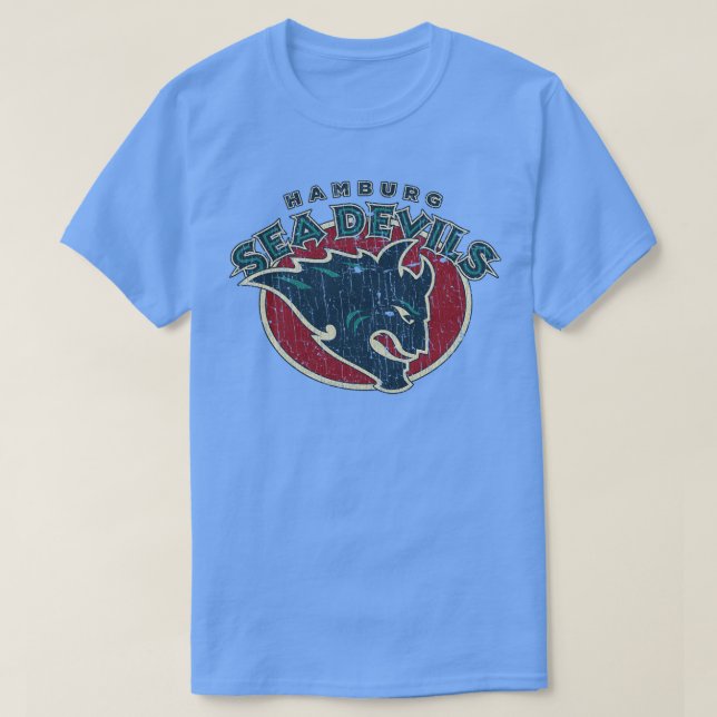 Football Hamburg Sea Devils 00  T-Shirt (Design Front)
