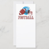 Football helmet and ball (Back)