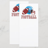 Football helmet and ball (Front/Back)