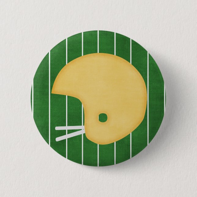 Football helmet button (Front)