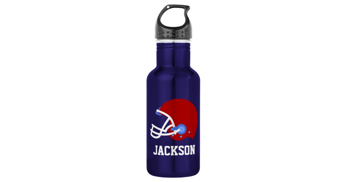 Football Helmet Custom Kids Stainless Steel Water Bottle