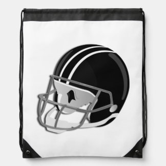 Football Helmet Drawstring Bag