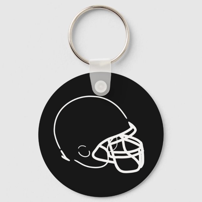 Football Helmet Keychain (Front)