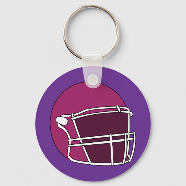 Football Helmet Keychain (Front)