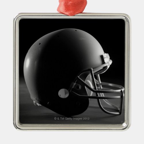 Football helmet metal ornament