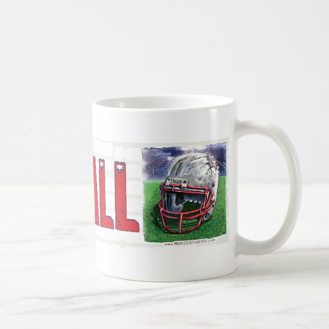 Football Helmet Mug (Right)