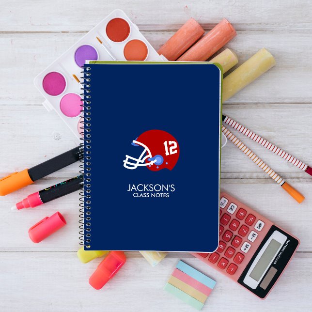 Football Helmet Notebook (Creator Uploaded)