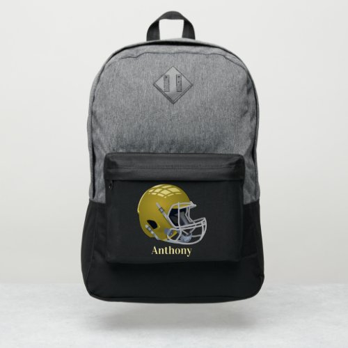 Football Helmet Port Authority Backpack