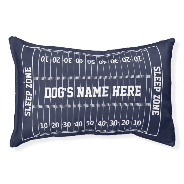 Football Hero Your Color Gridiron Pet Bed (Front)
