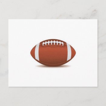 Football Image On Items Postcard by CREATIVESPORTS at Zazzle