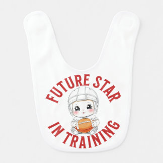 Football Infant Bib, Football Gift  Baby Bib