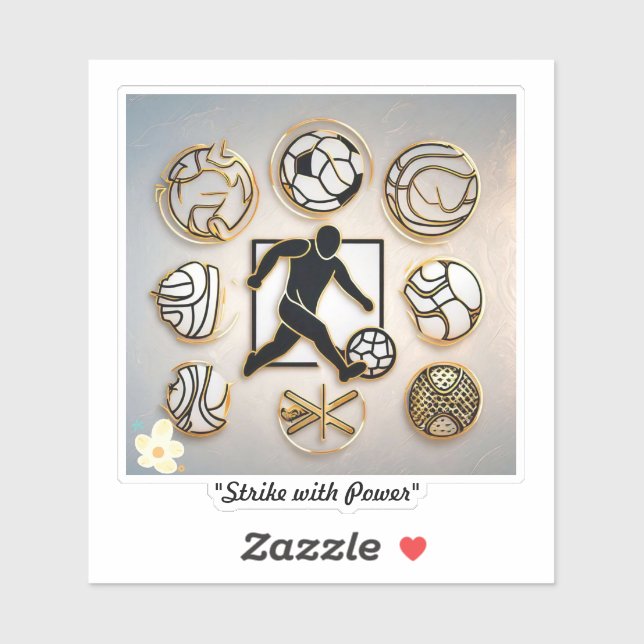 "Football Inspired Designs" Sticker (Sheet)