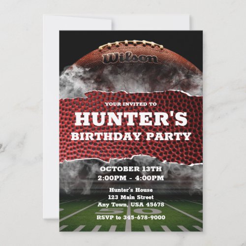 Football Invitation