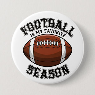 Football is my favorite season button