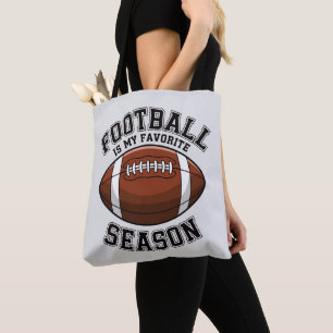 Football is my Favorite Season Tote Bag
