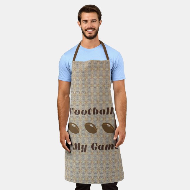 Football is my Game Apron (Worn)