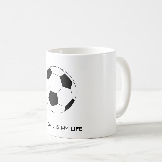 Football is my Life Coffee Mug (Front Right)