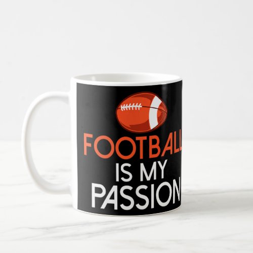 Football is my Passion Footballer  Coffee Mug