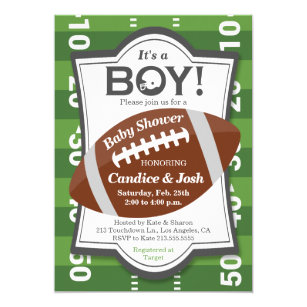 Soccer Baby Shower Invitations 10