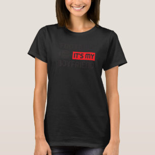 Football It's My Boyfriend Football, Sport Footbal T-Shirt