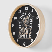 The Indoor/Outdoor Illuminated NFL Clock