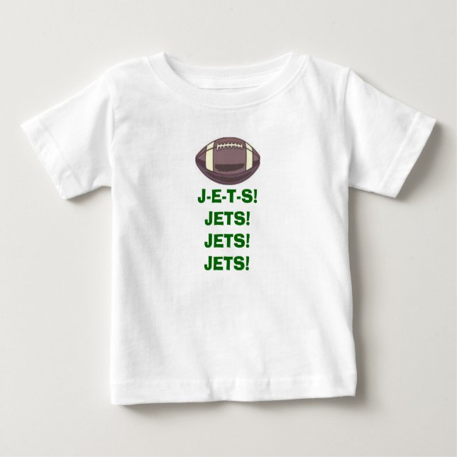 football, J-E-T-S!JETS!JETS!JETS! Baby T-Shirt (Front)