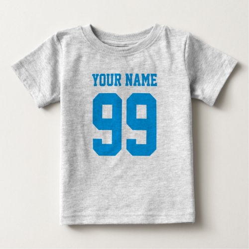 Football jersey boy bodysuit  Sports baby clothes