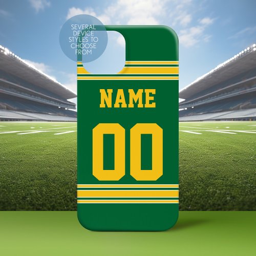 Football Jersey with Area To Customize iPhone 15 Case