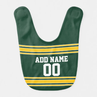 Football Jersey with Custom Name Number Bib