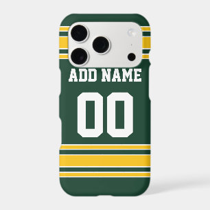 Football Jersey with Custom Name Number iPhone 17 Pro Case