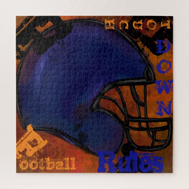 FOOTBALL JIGSAW PUZZLE (Vertical)