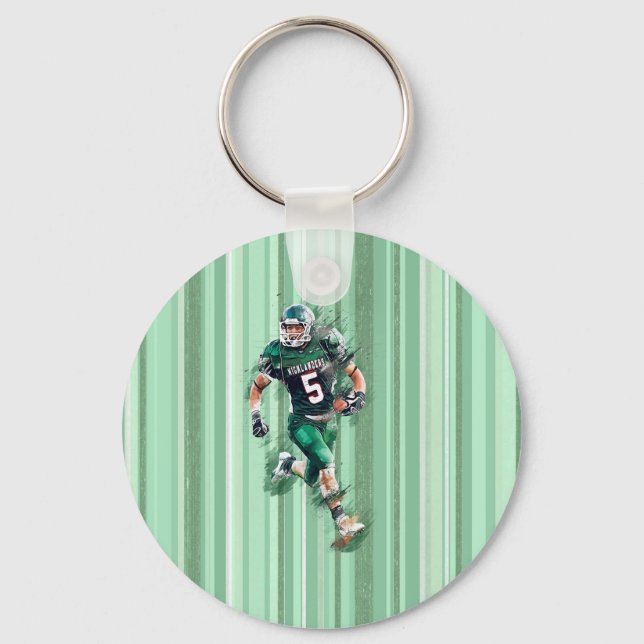 Football Keychain (Front)