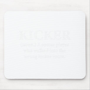 Football Kicking Kicker Definition Football Kicker Mouse Pad