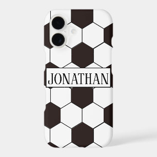 Football Kids Soccer pattern Footballer birthday iPhone 17 Case